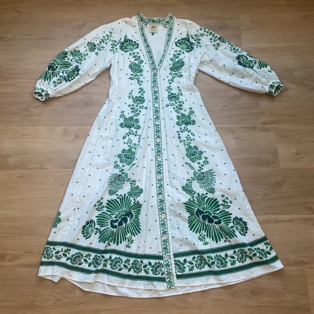 Farm Rio Women's Forest Soul Maxi Dress Size XL Bohemian Gypsy